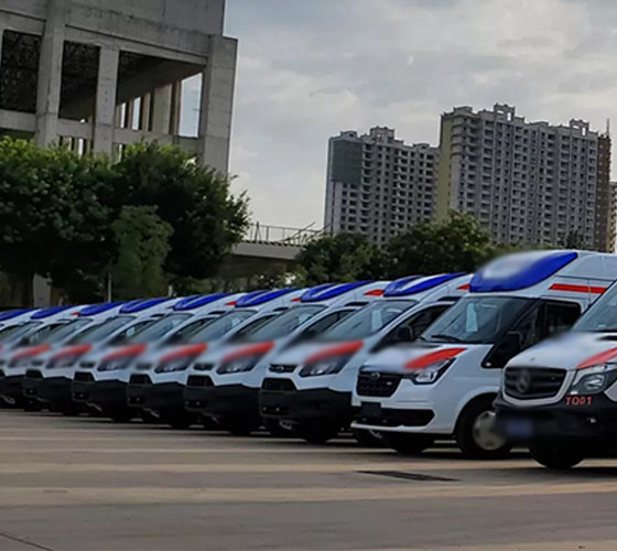 勃利县服务车队展示